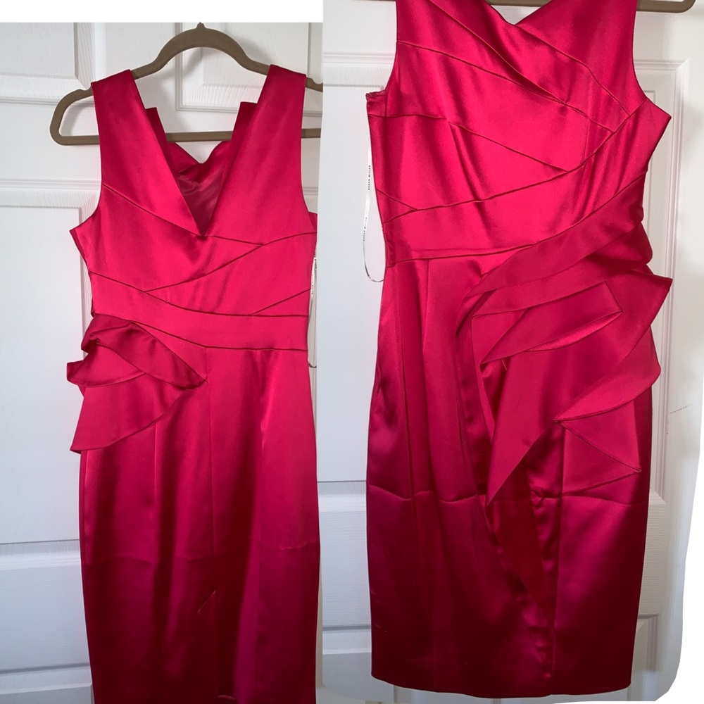 Scarlet pink dress Karen Millen brand new